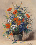 ₴ Репродукція натюрморт від 349 грн.: Літній букет квітів