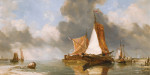 ⚓Репродукція морський краєвид від 280 грн.: Голландський спокій, рибальські судна