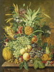 ₴ Репродукция натюрморт от 314 грн.: Натюрморт с фруктами
