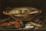₴ Репродукція натюрморт від 370 грн.: Натюрморт з рибою