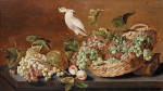 ₴ Репродукция натюрморт от 187 грн.: Натюрморт с попугаем