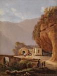 ₴ Репродукція краєвид від 221 грн.: Печера Бонеа в Кава-дей-Тіррені