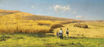 ₴ Репродукция пейзаж от 207 грн.: Урожай в Украине