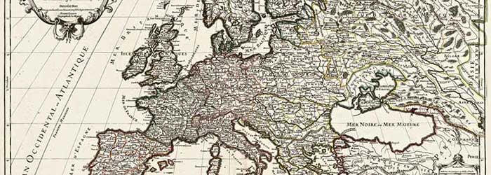 ₴ Древние карты высокого разрешения от 229 грн.: Европа - Джайлот Алексис-Хьюберт