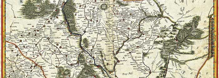 ₴ Древние карты высокого разрешения от 229 грн.: Украина, Киевское воеводство - Линсхотен Ян Гюйген Ван