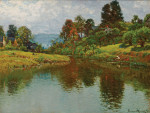 ₴ Репродукция пейзаж от 386 грн.: Вдоль берегов реки Непонсет