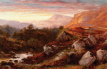 ₴ Репродукция пейзаж от 276 грн.: Долина Лледер, Северный Уэльс