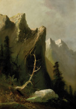 ₴ Репродукция пейзажа "Индиан-Рок, Голубые горы"