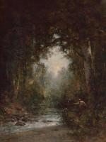 ₴ Репродукция пейзажа "Ловля форели"