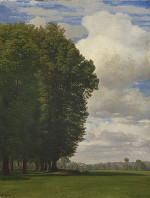 ₴ Репродукция пейзаж "На валу вблизи Люцерна"