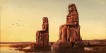 ₴ Репродукция пейзаж "Колоссы Мемнона"