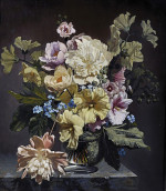 ₴ Репродукция цветочный натюрморт "Цветочная композиция"
