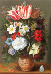 ₴ Репродукція натюрморт від 213 грн.: Квіти у вазі