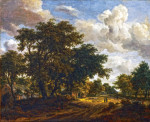 ₴ Картина краєвид відомого художника від 259 грн.: Лісова дорога