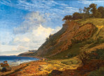 ₴ Репродукция картины пейзаж художника от 180 грн.: Датское побережье, вид с Китнес на фьорде Роскилле