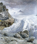 ₴ Репродукция пейзаж от 228 грн.: Ледник Розенлой