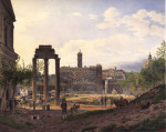 ₴ Репродукция городской пейзаж от 253 грн.: Римский форум в Риме
