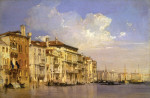 ₴ Репродукция городской пейзаж от 258 грн.: Большой канал, Венеция