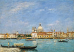 Морской пейзаж: Венеция, Санта-Мария-делла-Салюте от Сан-Джорджио