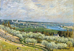 ₴ Репродукция пейзаж от 356 грн.: Терраса в Сен-Жермен, весна
