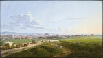 Купить картину пейзаж: Вид на Вену от перекрестка