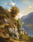 ₴ Репродукция картины пейзаж от 189 грн.: Гальштат