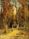 Купить картину пейзаж известного художника от 165 грн: Дорога ведущая в лес