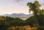 ₴ Репродукция пейзаж от 229 грн.: Сигнальные холмы на реке Гудзон