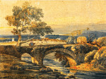 Пейзаж: Старый мост в Девоне