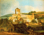 Джедборо аббатство с юго-востока