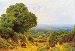 ₴ Картина пейзаж известного художника от 170 грн: Возвращаясь с уборки урожая