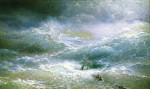 Купить картину морской пейзаж: Волна