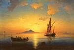 Купить картину морской пейзаж: Неаполитанский залив