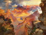 ₴ Репродукция пейзаж от 241 грн.: Аризона, Гранд каньон на закате