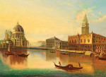 ₴ Репродукция городской пейзаж от 235 грн.: Венеция