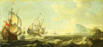 ₴ Картина батального жанра художника от 147 грн.: Битва за Гибралтар