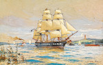 ₴ Купить картину море художника от 161 грн.: Королевская "Луиза" на Гавела