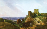 ₴ Репродукция пейзаж от 211 грн.: Чуфут-Кале, остатки генуэзских укреплений