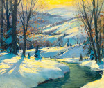 Пейзаж: Зима в Нью Гэмпшире