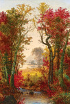 ₴ Репродукция пейзаж от 218 грн.: Осенний пейзаж