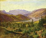 ₴ Картина пейзаж художника от 203 грн.: Вход в фьорд