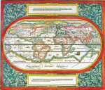 ₴ Древние карты высокого разрешения от 348 грн.: Карта мира