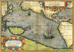 Древние карты мира: Тихий океан