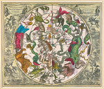 Купить древние карты мира: Южные созвездия
