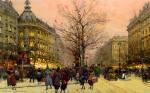 ₴ Репродукція міський краєвид від 269 грн.: Великі бульвари, Париж