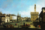 Купить картину городской пейзаж: Площадь Синьории во Флоренции