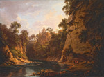 ₴ Репродукция пейзаж от 317 грн.: Хоторнден замок, недалеко от Эдинбурга