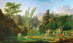 ₴ Картина пейзаж известного художника от 152 грн.: Утро, купальщицы