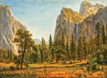 ₴ Репродукция пейзаж от 235 грн.: Водопад Йосемити