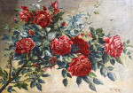 ₴ Репродукция картины натюрморт от 170 грн.: Ветка розы